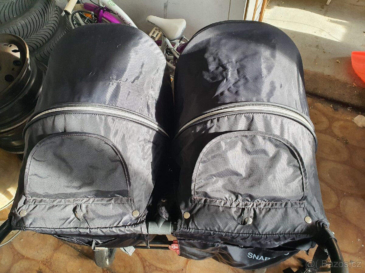 Dvoukočár Valco Snap Duo černý - 3