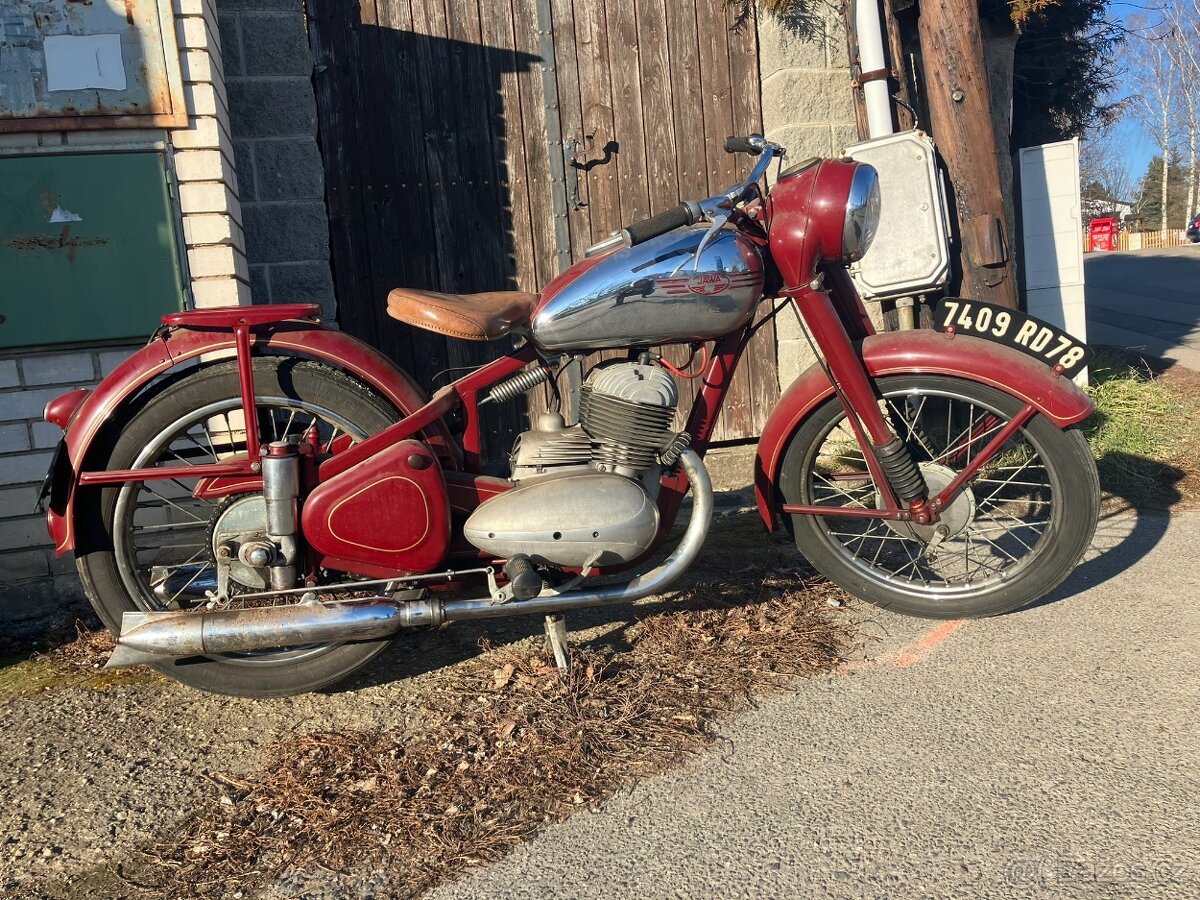 Jawa 350/18 pérák po krásné staré renovaci - 3