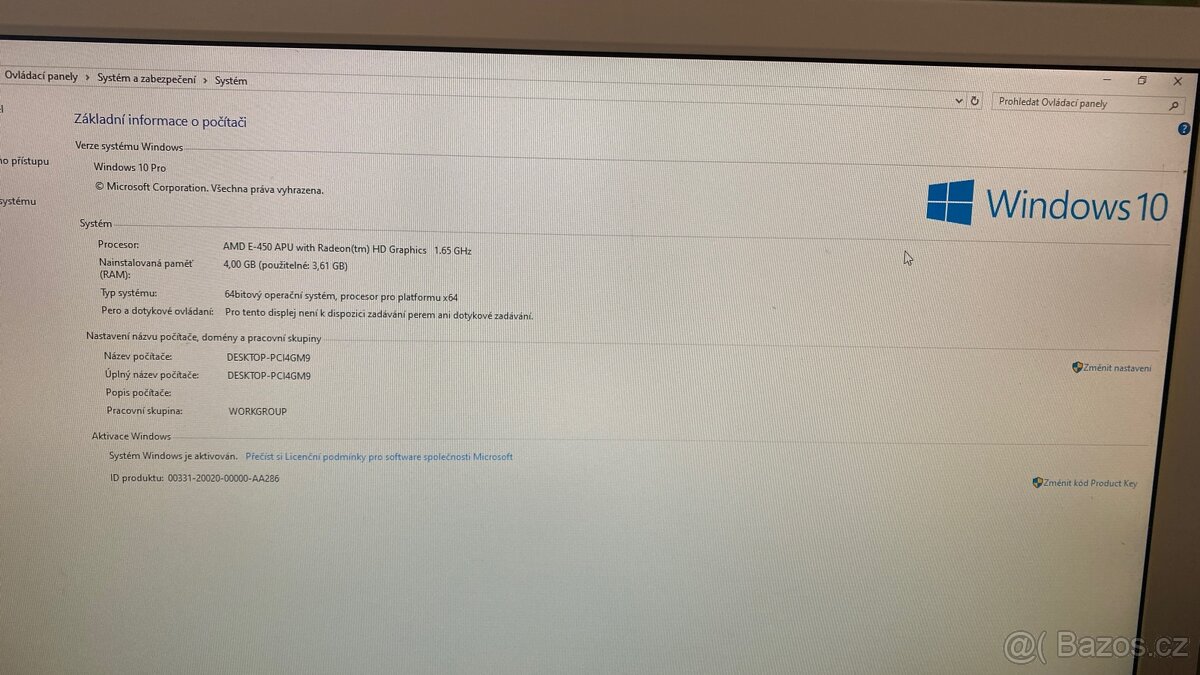 All In One - MSI 20" - 3