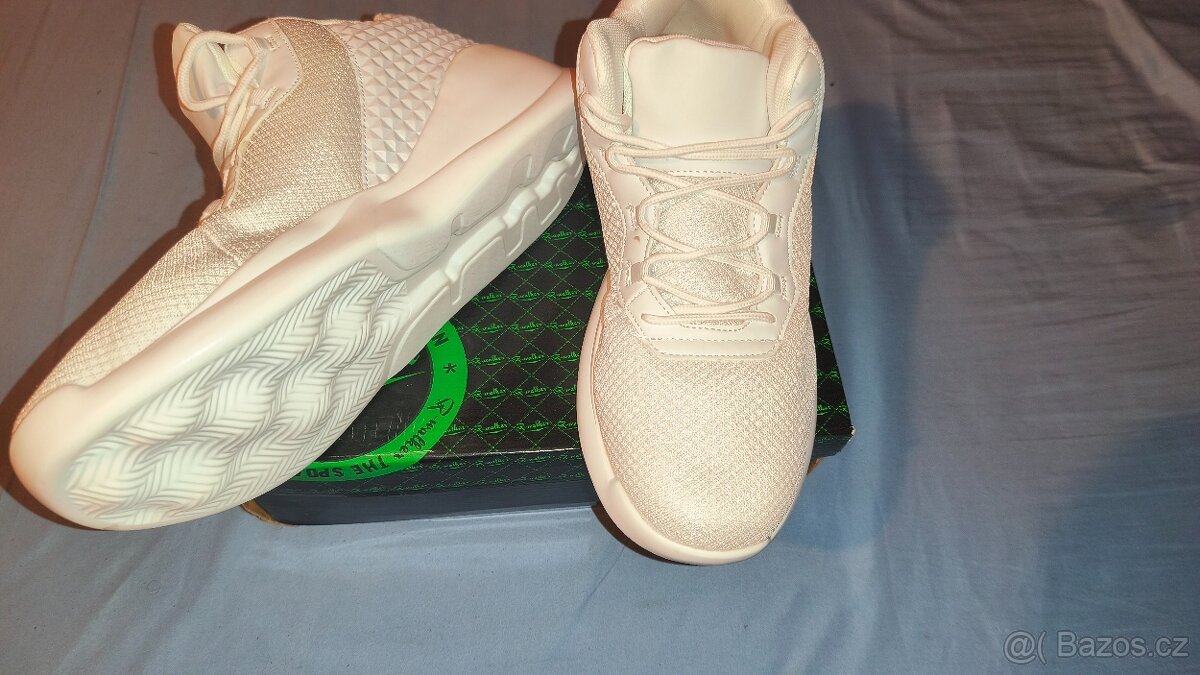 Nové Bílé Tenisky R-walker - 3