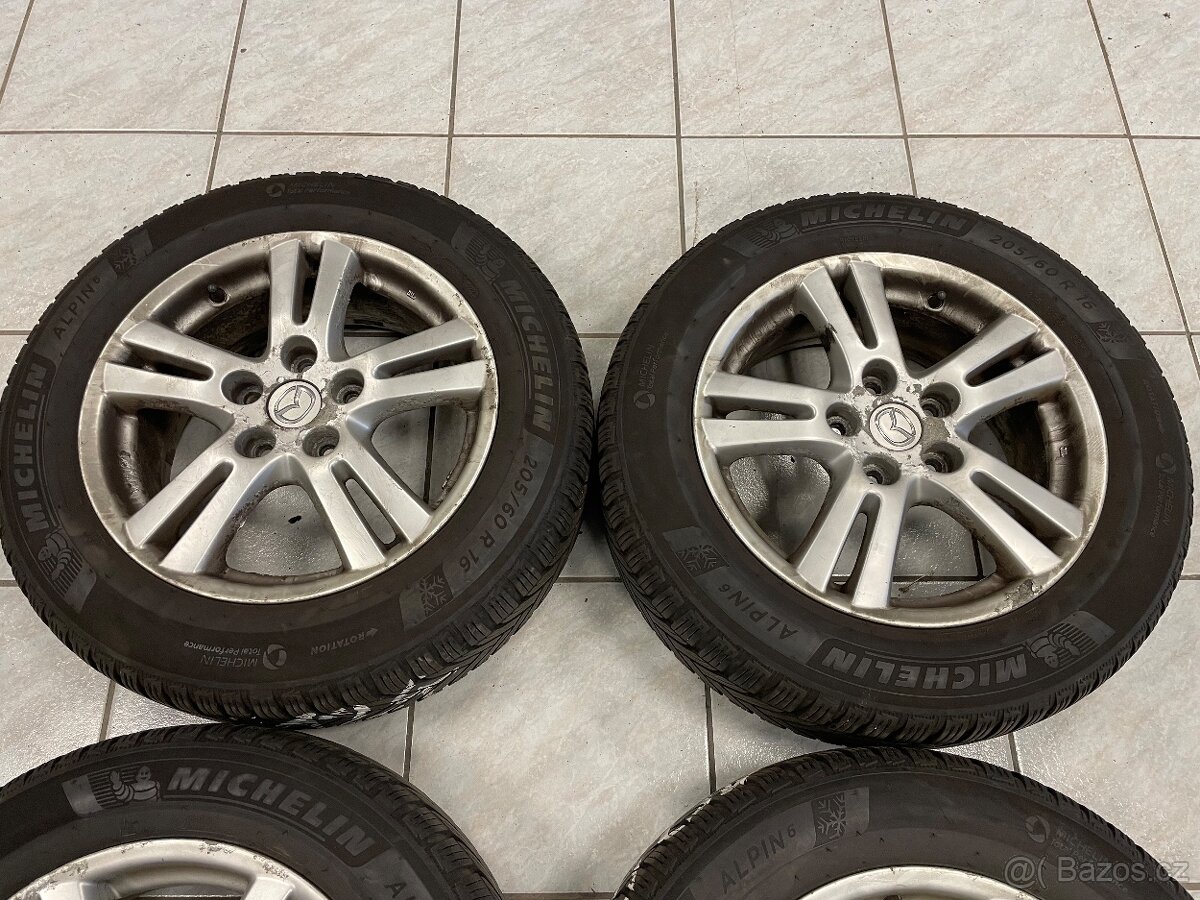 ALU DISKY MAZDA 3, 5x114,3 ,205/60 R16 - 3