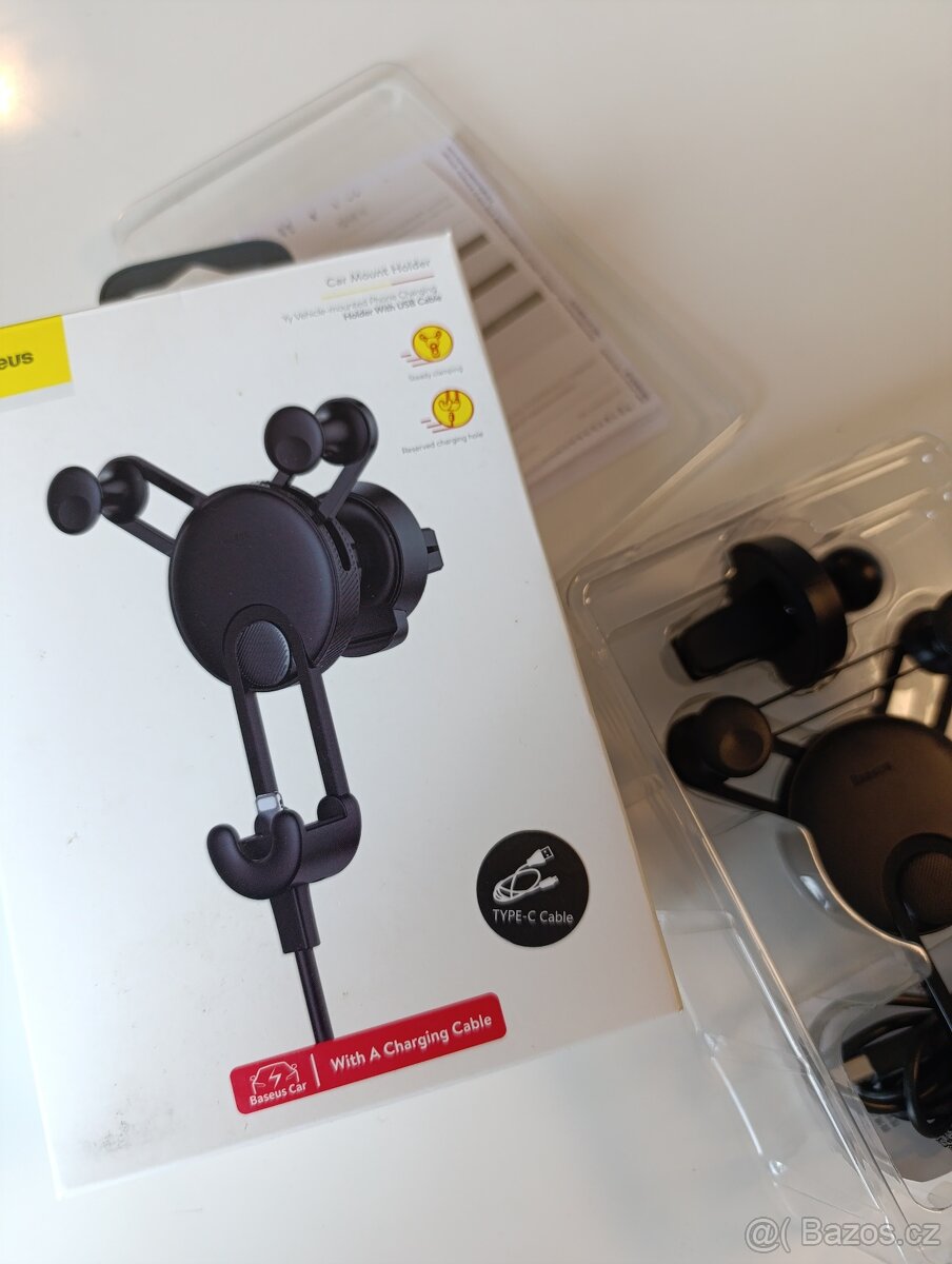 Baseus-držák mobilního telefonu do auta - 3