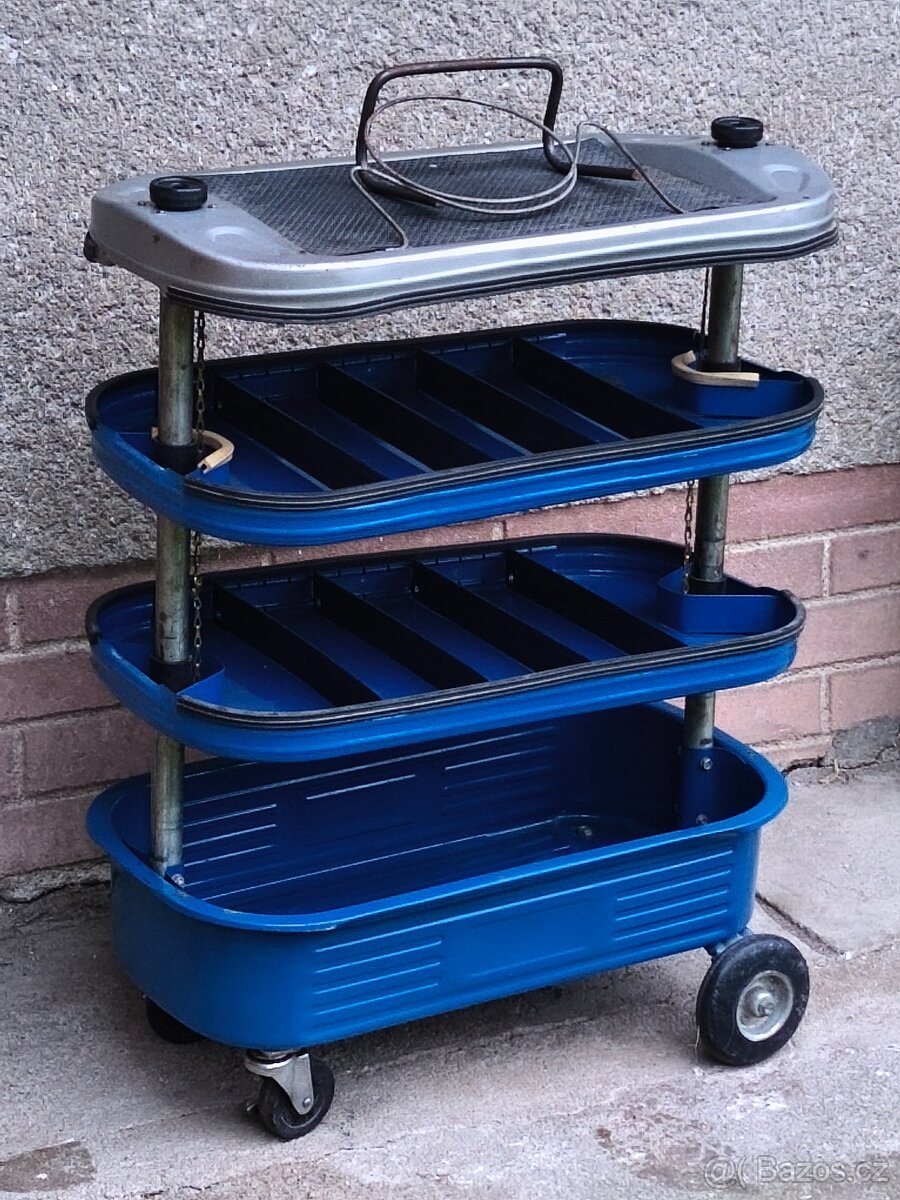Prodám NEPOUŽÍVANÝ dílenský vozík skládací. Tento skládací d - 3