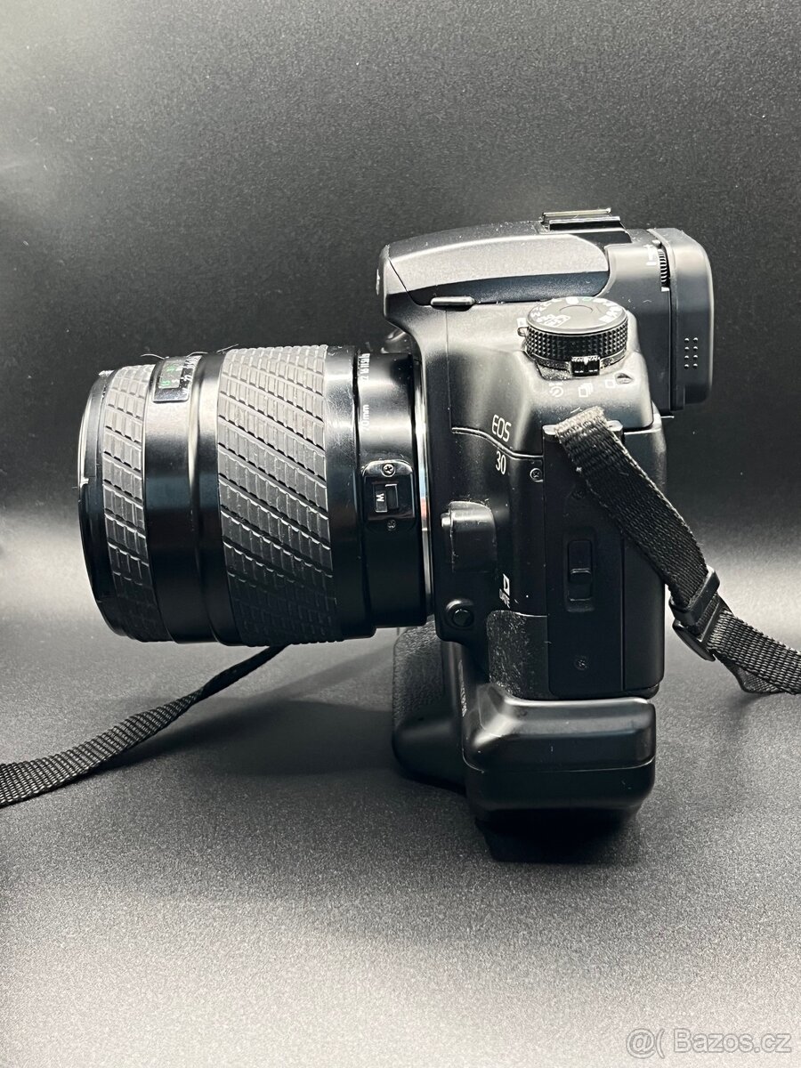 Canon EOS 30 + objektiv 70–210 + bateriový grip - 3