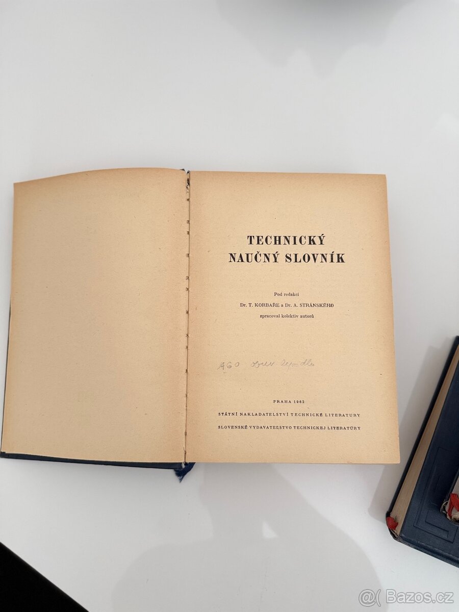 Technický naučný slovník 1962 - 3