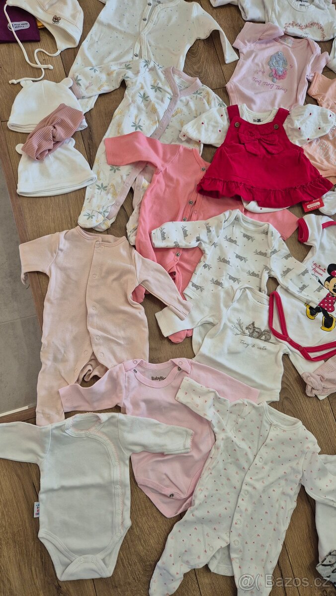 Mega balík pro holčičku 56-62 miminko - 3