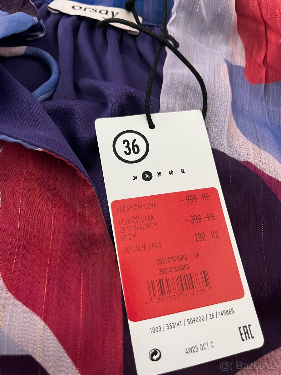 Barevna halenka Orsay XS/S - 3