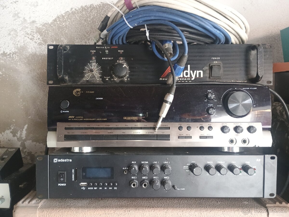 Aparatura zesilovací - 3