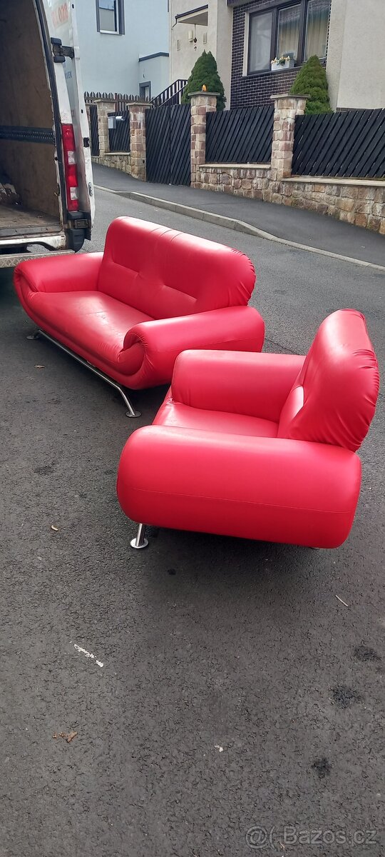 Sedačka + křeslo - 3
