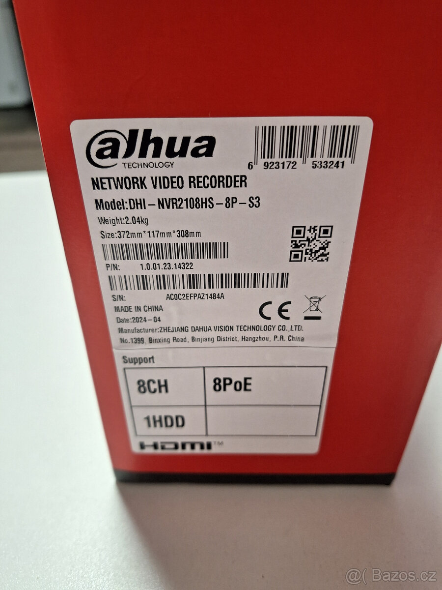 Dahua NVR2108HS-8P-S3 - 3