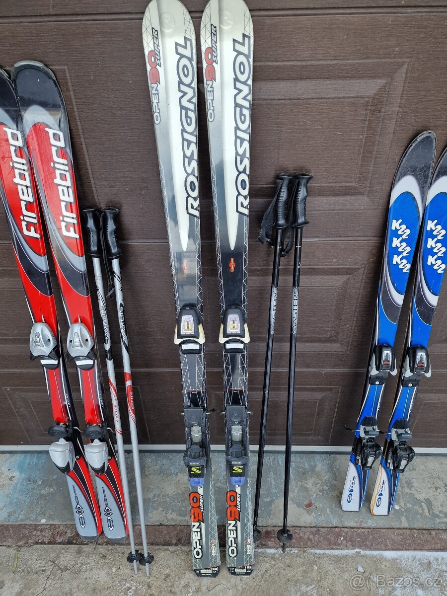 Sjezdove lyze + lyzarske boty - 3