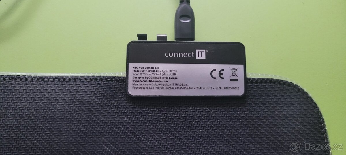 CONNECT IT CMP-3100-LG NEO RGB XL, černá - 3
