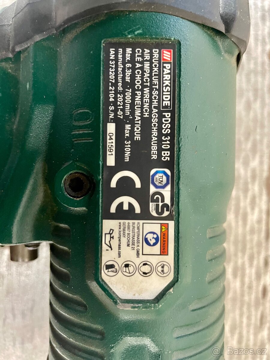 Rázový utahoval parkside - 3