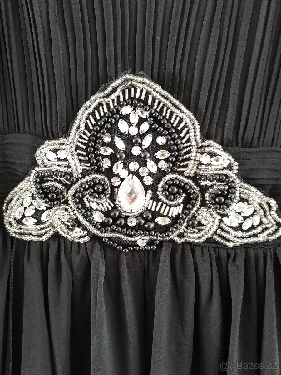 Plesové šaty černé - 3