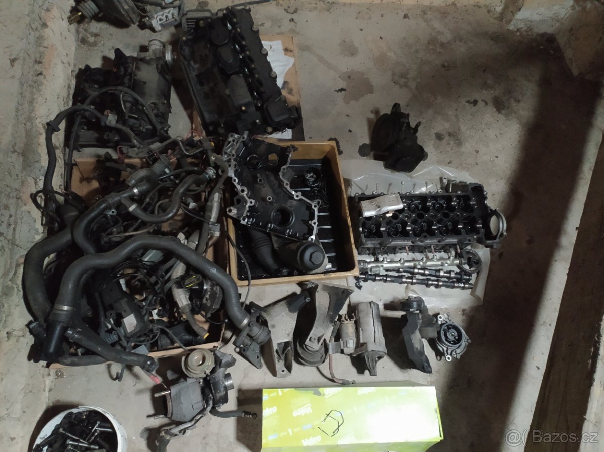 Díly motoru BMW E46 320d 110kw - 3
