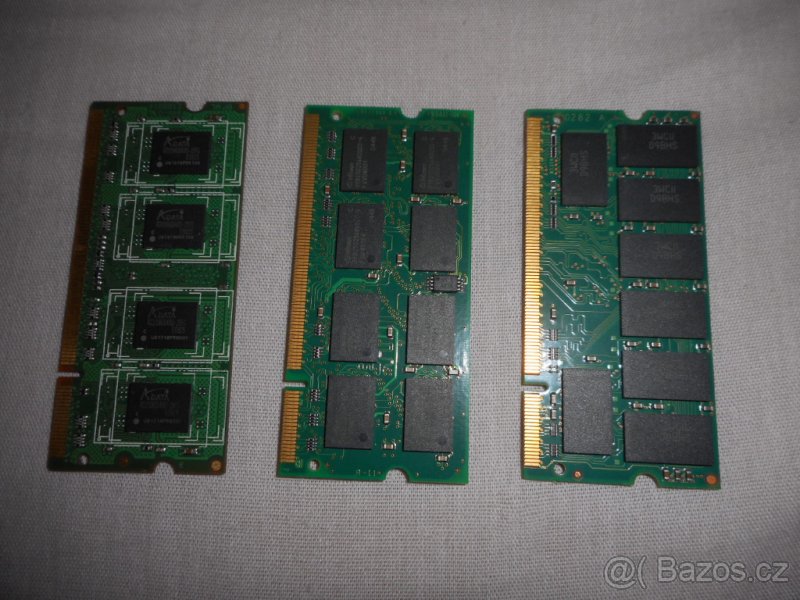Paměti pro staré notebooky IBM a Dell - 3