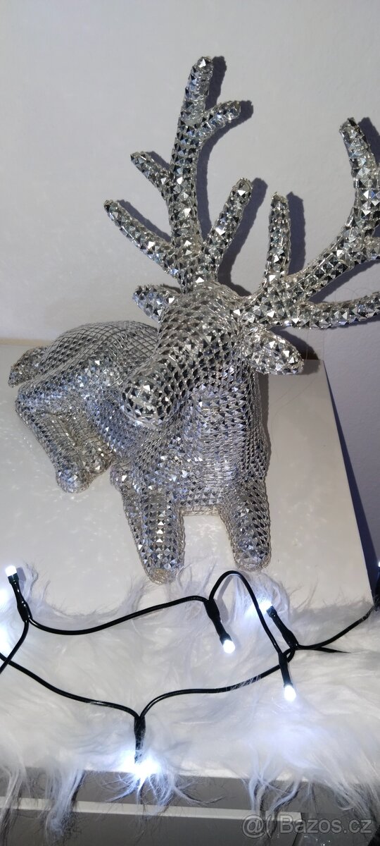 Vánoční dekorace Jelen - 3