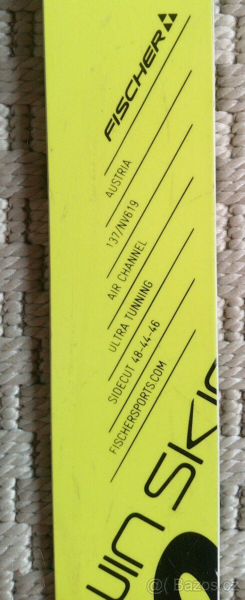 Běžecké lyže Fischer Twin Skin Pro JR 137cm - 3