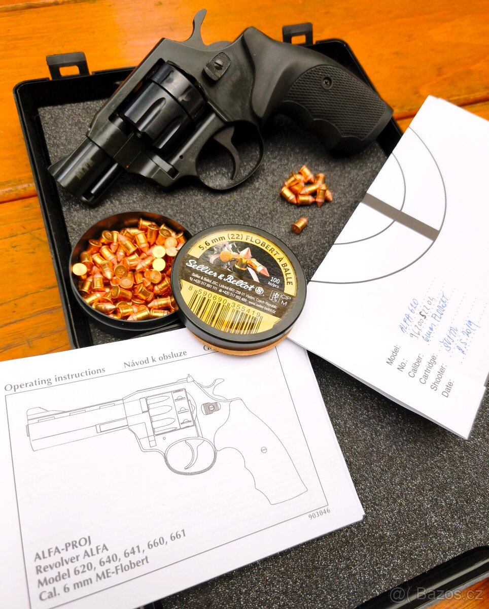 6mm Flobert ALFA - PROJ BRNO CZ kategorie D - 3