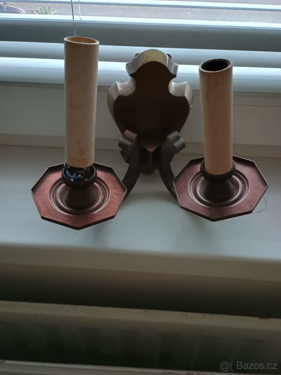 Starožitné nástěnné lampicky - 3