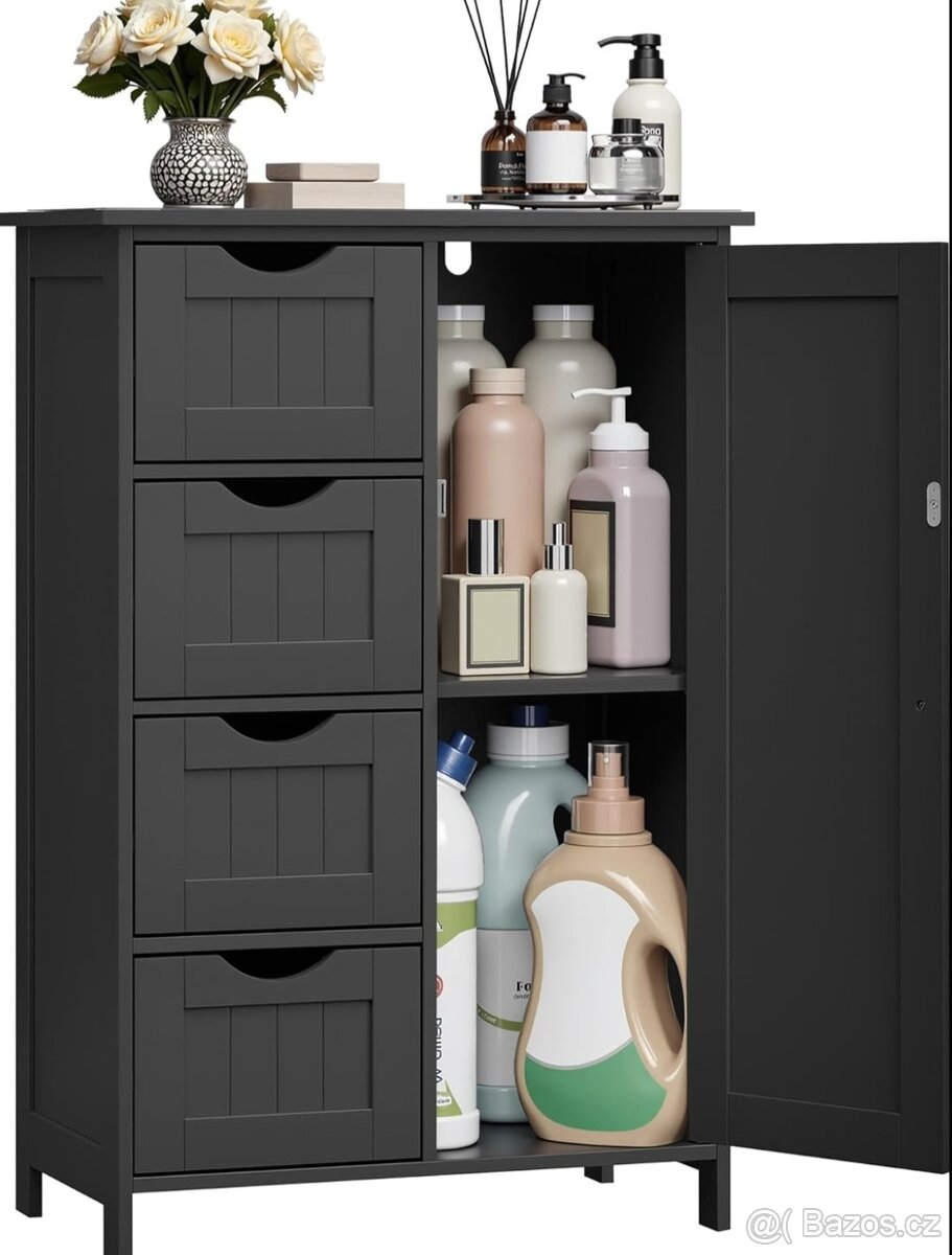 Černá mat skříňka - 3