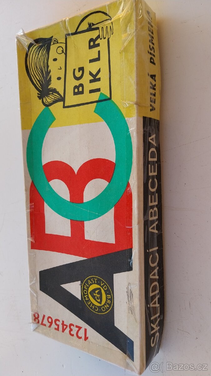 Retro puzzle, Abeceda písmenková - 3