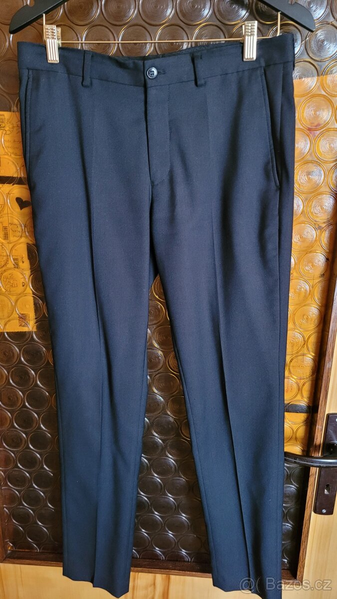 Pánský oblek černý - 3