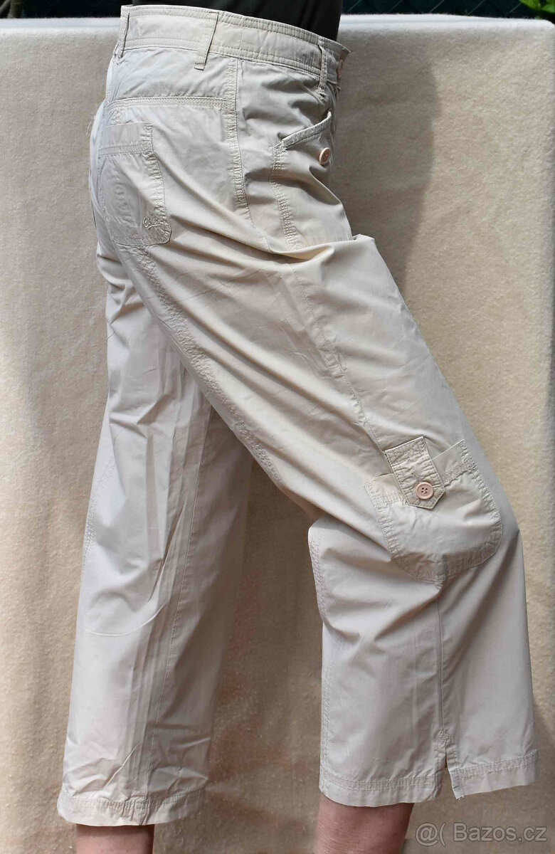 Letní kalhoty culottes Vendi a F&F vel. M(40) - 3