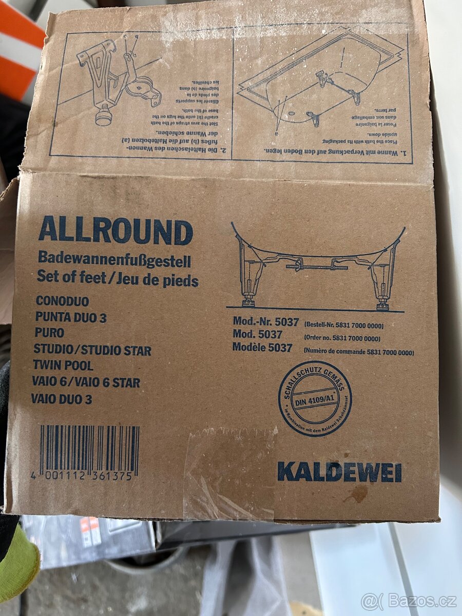 Nožičky pod vanu - 3