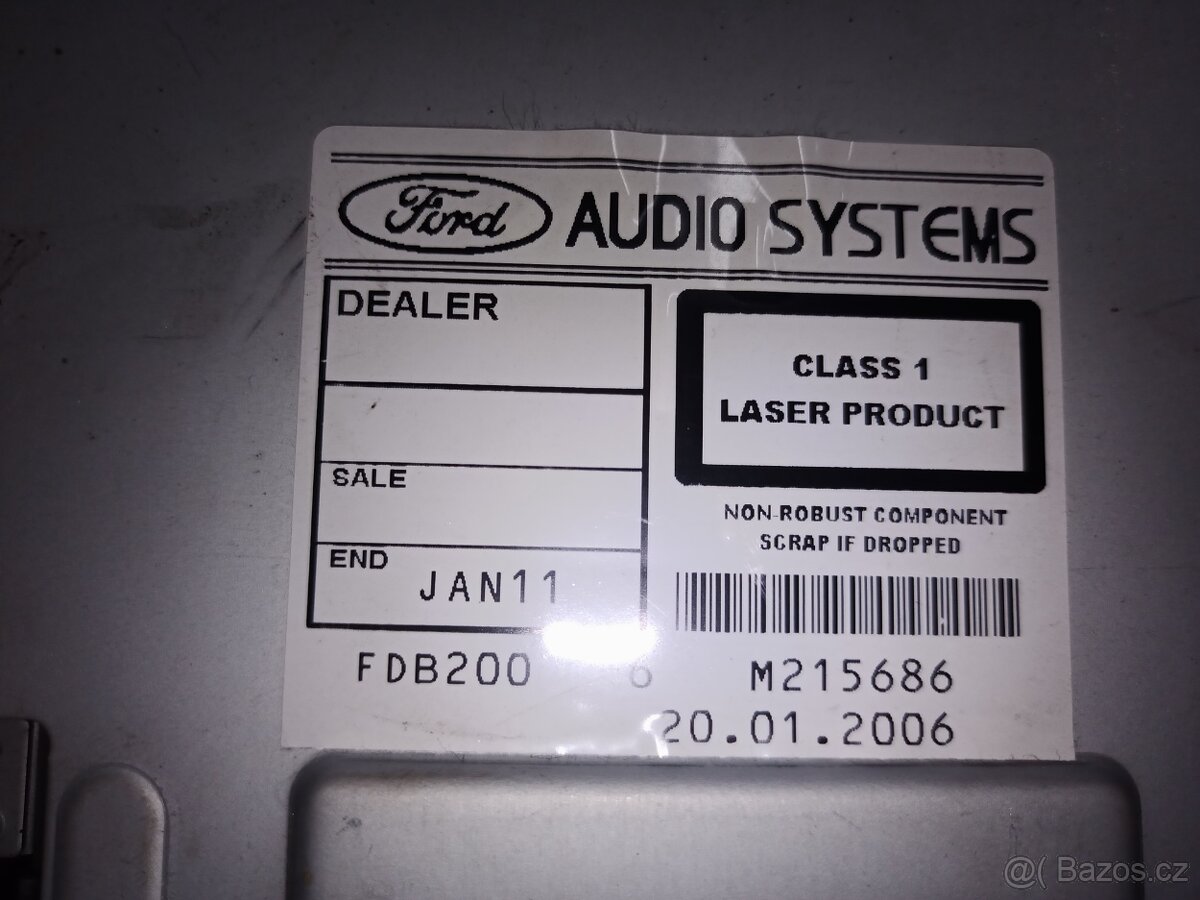 Autorádio Ford 6000CD - 3