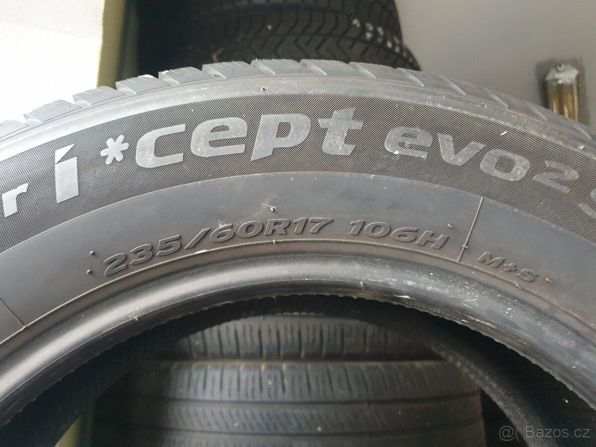 235/60 R17, Zimní, 5,5mm, HANKOOK - 3