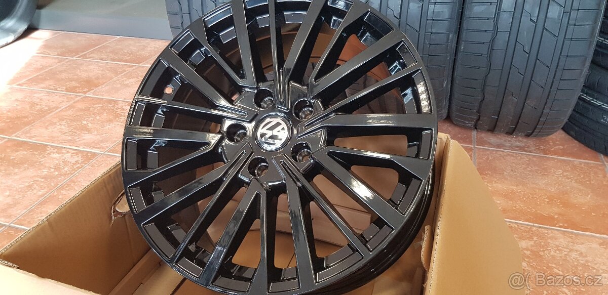 Černá ALU kola 5x120 R18 VW T5 T6 T6.1 záruka DPH