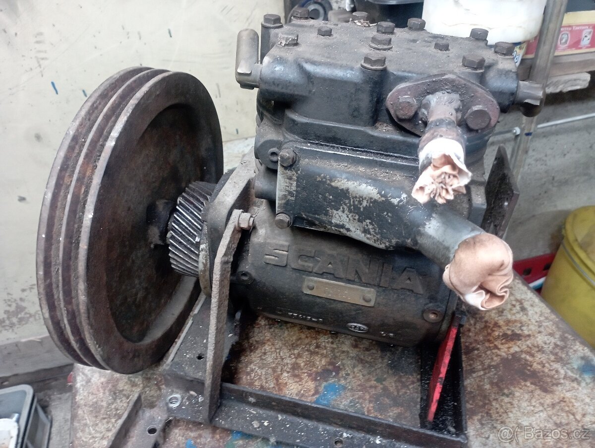 prodám kompresor ze scanie - 3