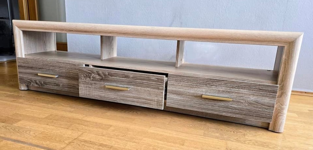 TV stolek dub Sonoma - 3