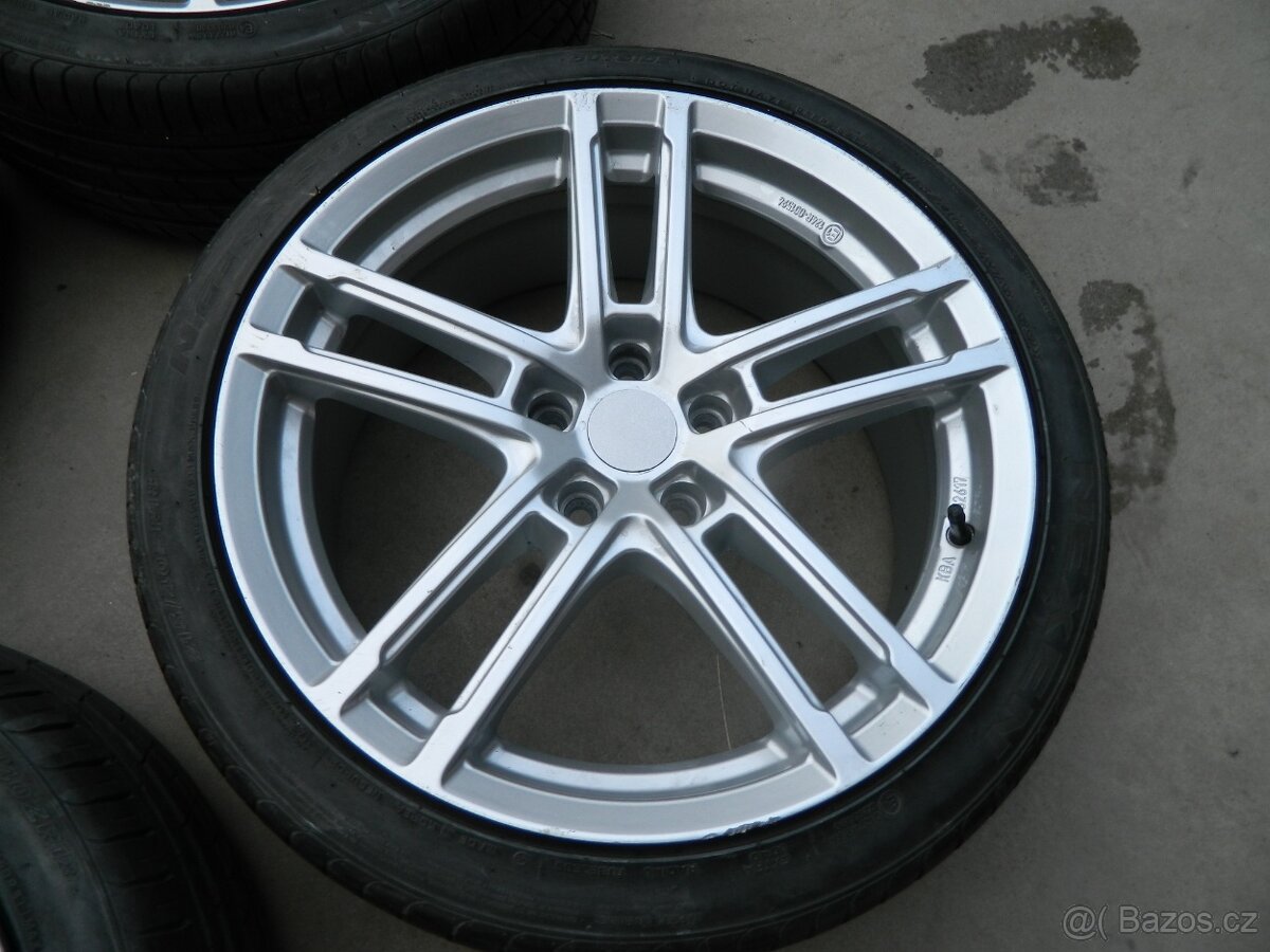kola 5x112 r18+letní pneu - 3