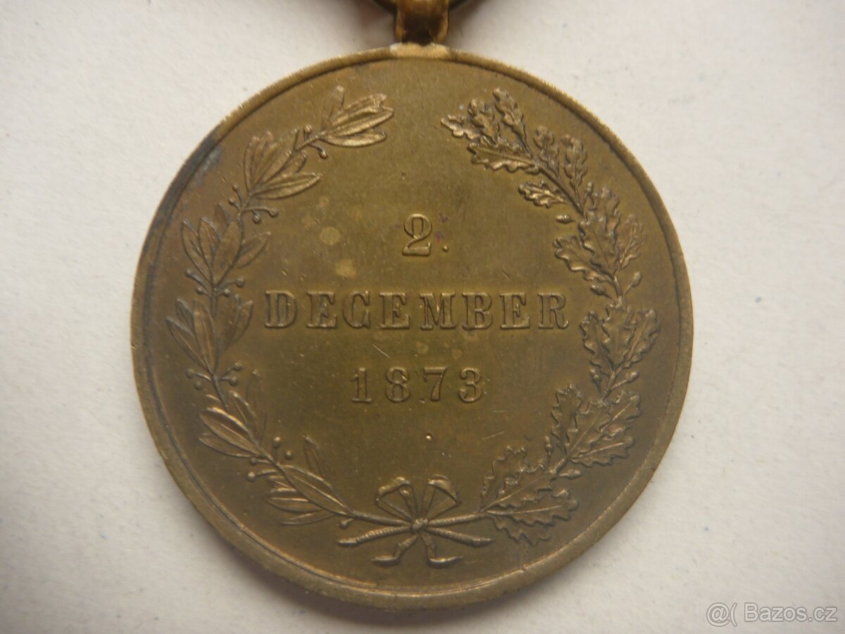 RU vzácný typ opis OEmísto Ö válečná medaile December - 3