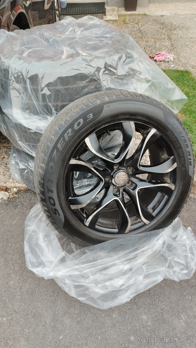 235/55/18 Pirelli zimní sada ALU kol z Audi A6 - 3
