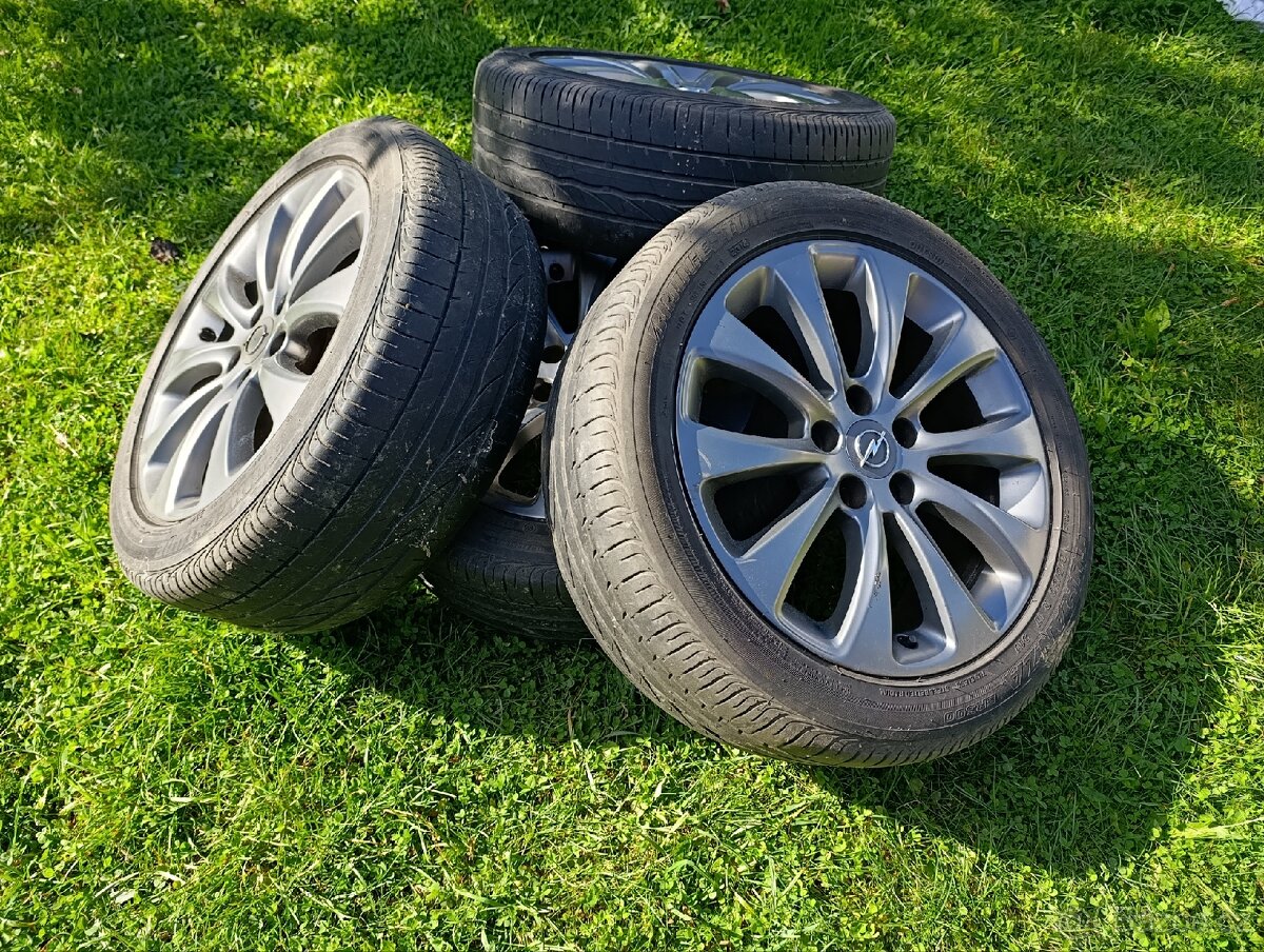 Opel ALU disky 5x110 R 17 Antracit - 3