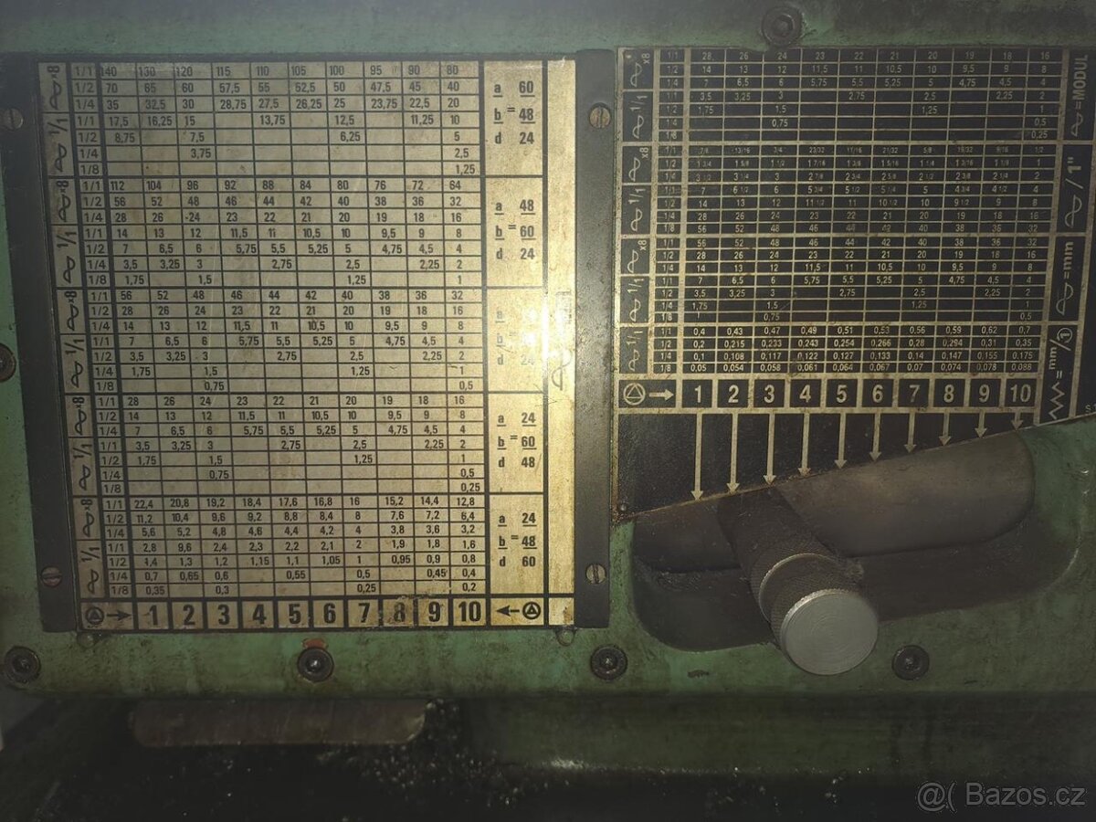 Hrotový soustruh TOS SV 18 R - 3