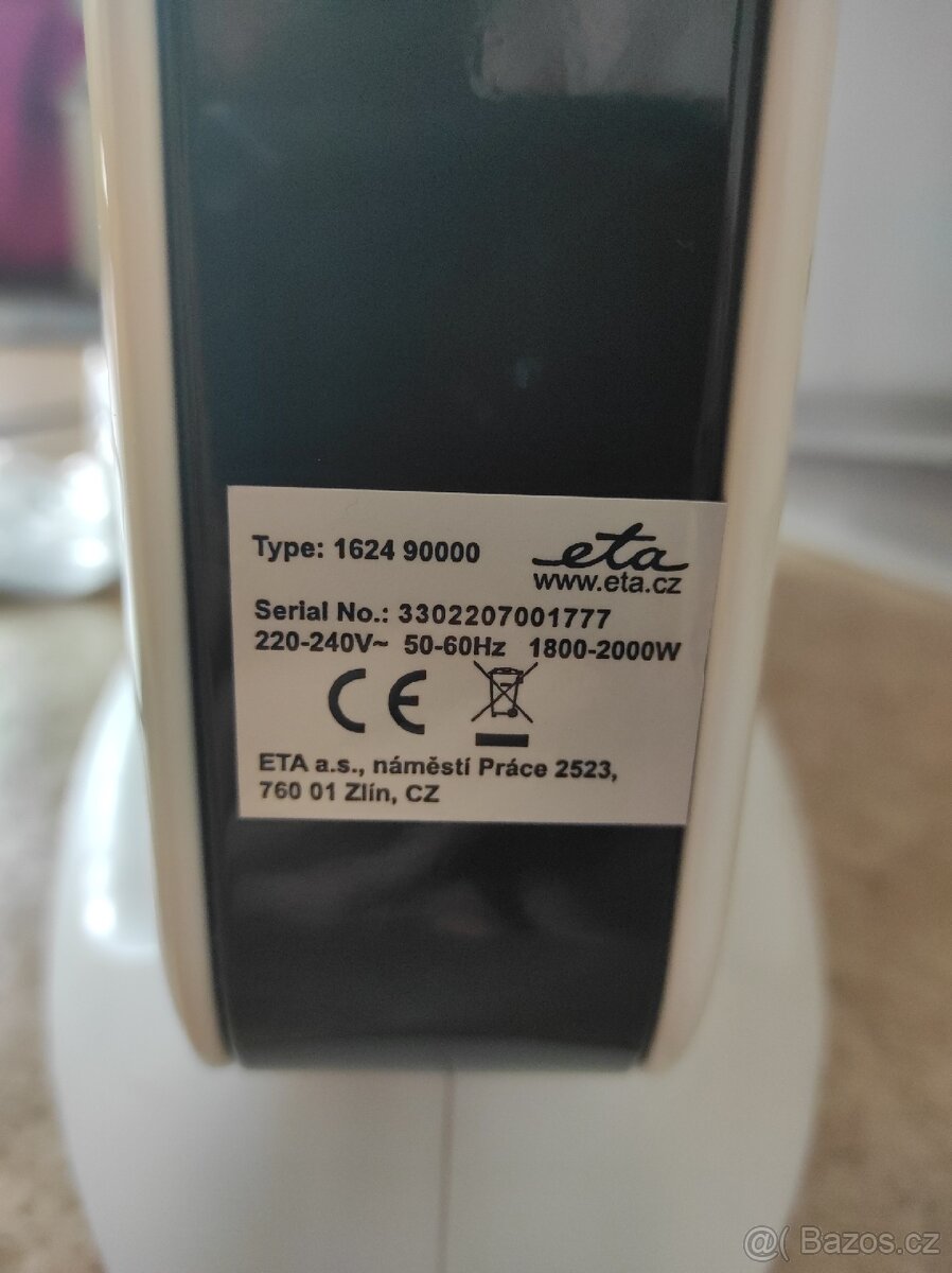 Teplovzdušný konvektor ETA Warmie Digi - 3