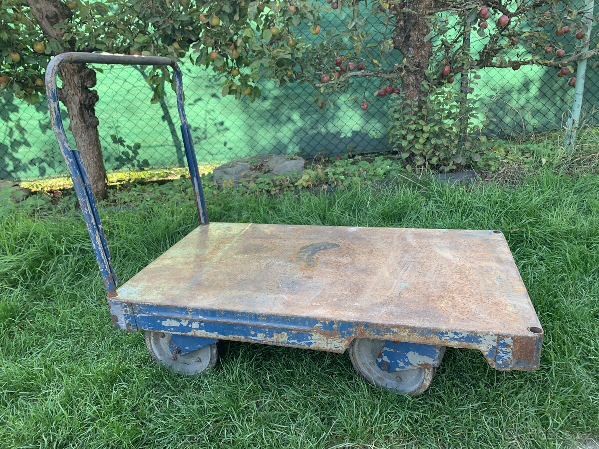 Dilensky manipulacni vozik transportni provedeni kov - 3