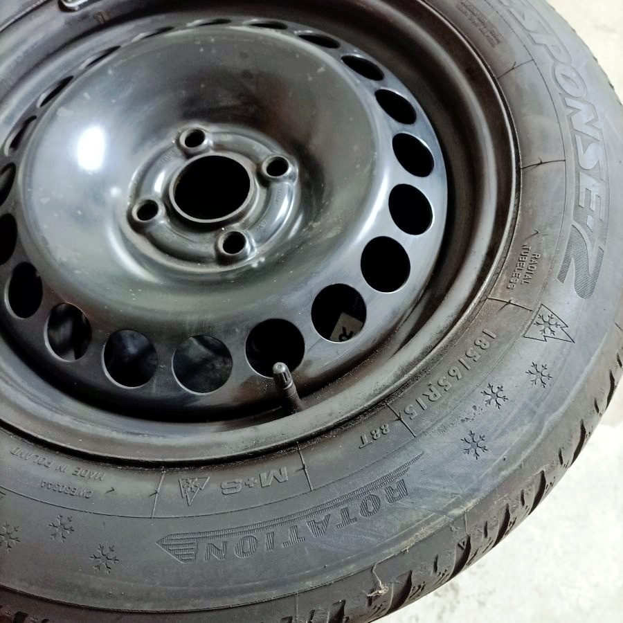 15" plechová kola – 4x100 – 6J x 15" ET39 - 3