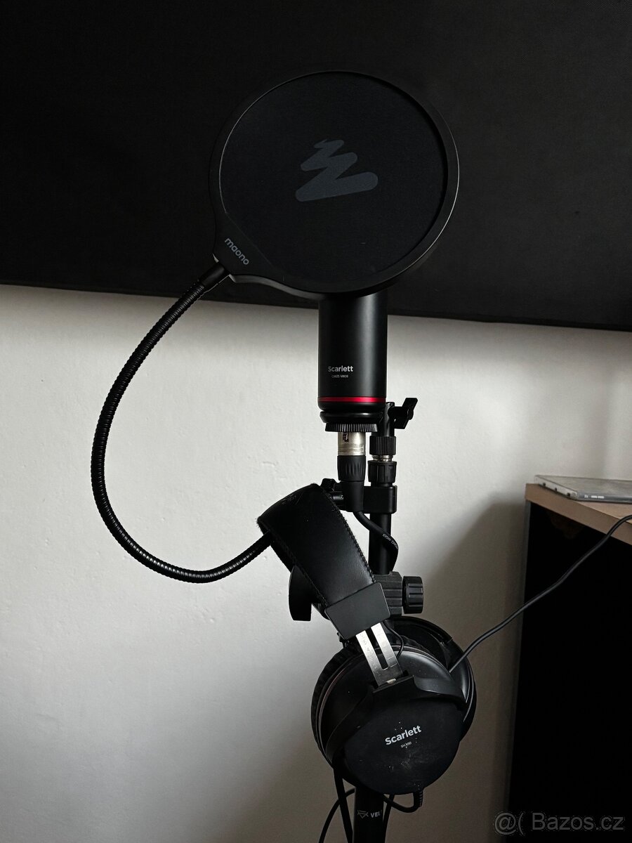 Domácí studio: Focusrite Scarlett 4 + příslušenství. - 3