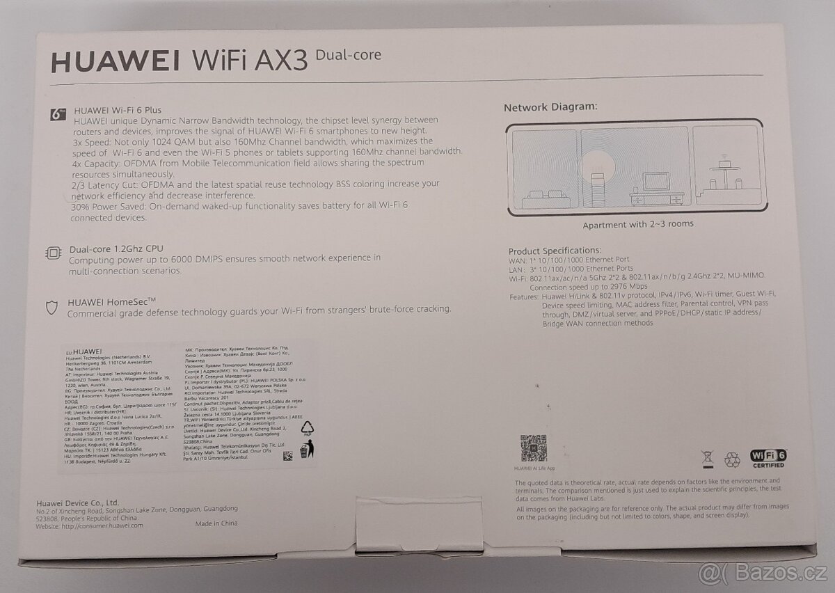 router HUAWEI AX3 - 3