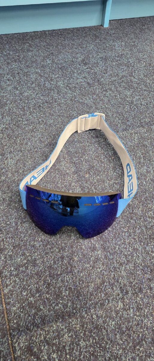 Lyžařská helma Scott + brýle head - 3