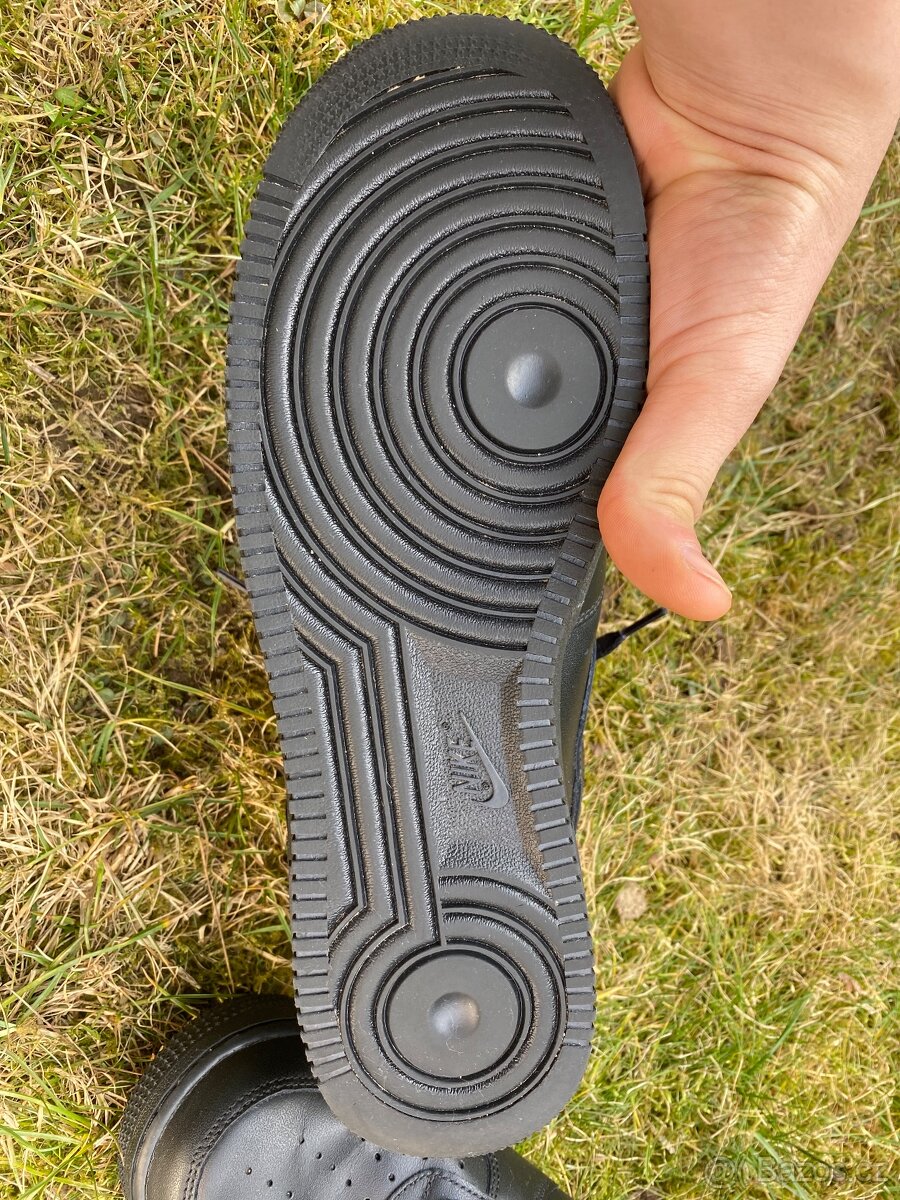 Boty nike air force 1 black - 3