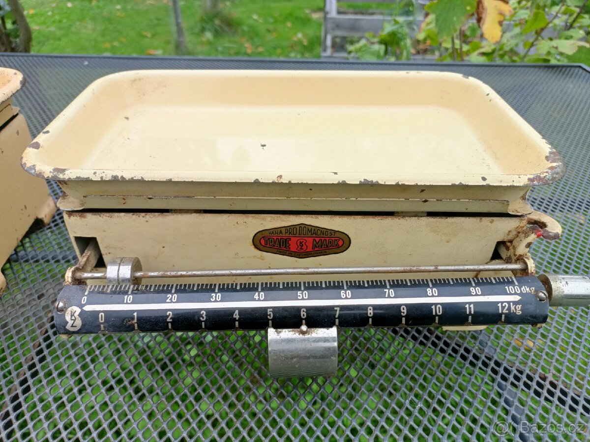 Staré kuchyňské váhy - 3