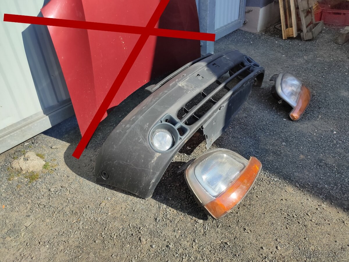 Přední nárazník Kangoo r.v.98-03 - 3