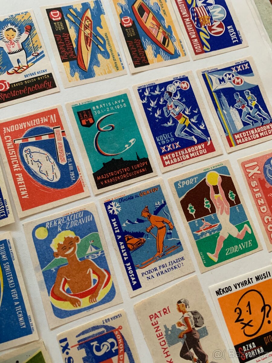 Sbírka zápalkových nálepek - 3