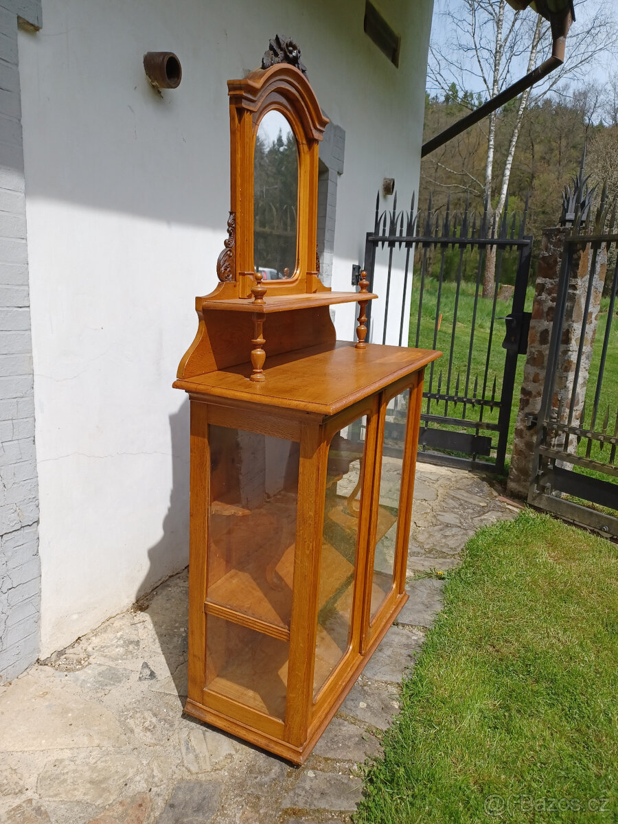 Starožitný skleník v pěkném stavu - masiv dub - 3